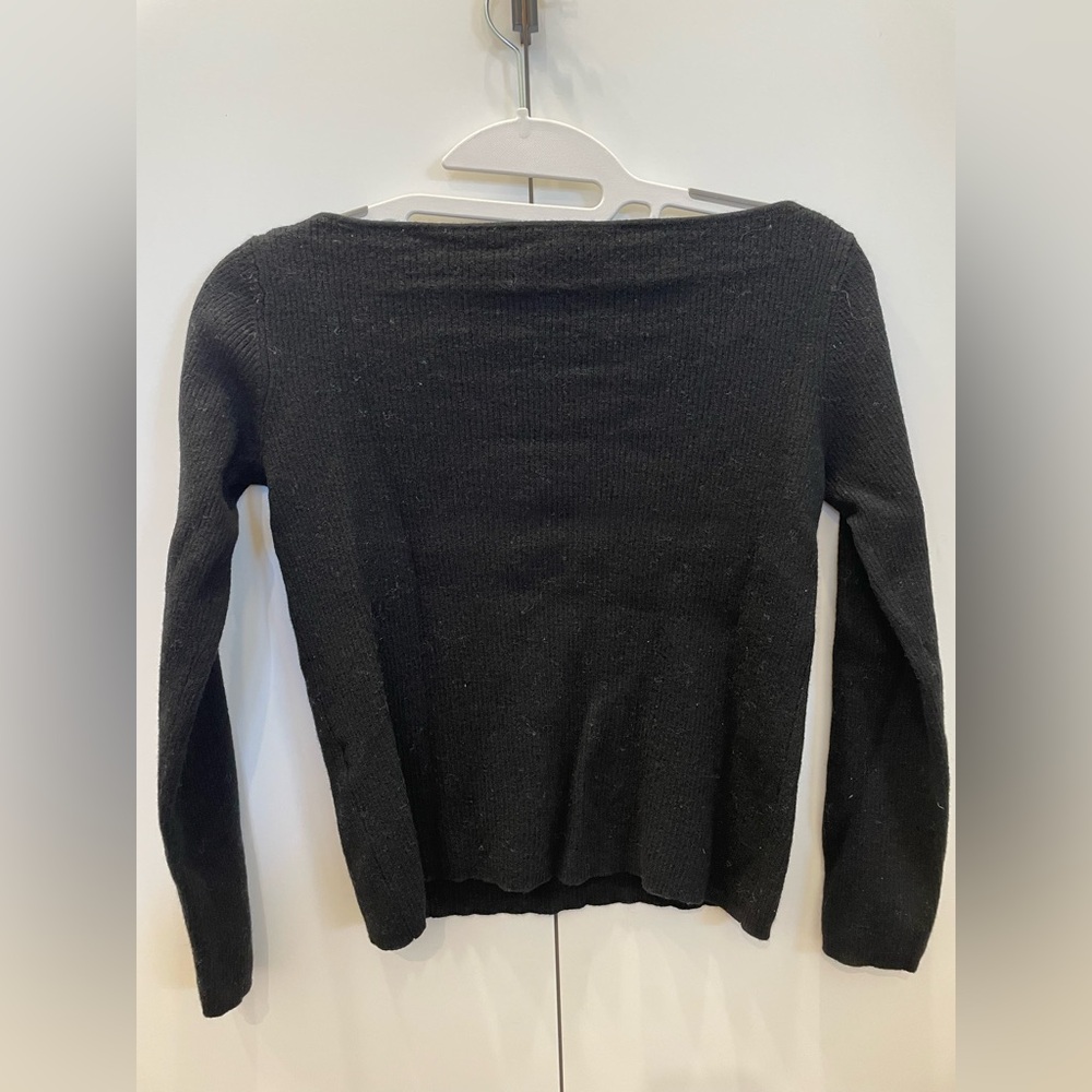 Black Knit Sweater